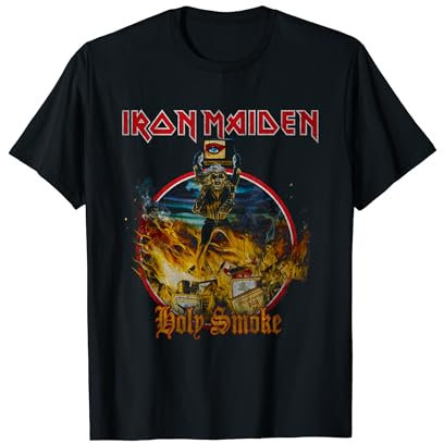 Iron Maiden - Holy Smoke Circle T-Shirt