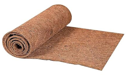 Generic - Rouleau de Revêtement en Fibre de Coco de 50 x 200 cm, Tapis de Culture pour Panier Suspendu, Tapis de Culture en Fibre de Coco pour Patio, Jardinières, Intérieur/Extérieur, Multicolore