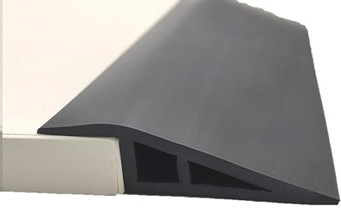Übergangsprofil Selbstklebend, PVC Übergangsleiste, Türschwellen Leiste, Ungelochte Abdeckleiste, 1M/2M/4M/5M Schwellen Höhenausgleichsprofil, Teppichleisten Übergangsprofil B,1m