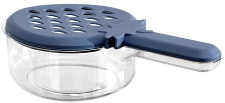 Kitchen Strainer, Bowl, Draining Basket with Handle, Stackable Fruit Draining Stand, Sturdy Food Strainers - Safe Drain Basket with Strainer Lid, Sieves, Bowl