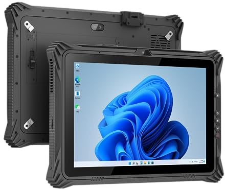 Kevizewo 12.2 inch Rugged Tablet PC Windows 11, Industrial Handheld Waterproof Tablet 4G Intel Core i7-1255U 16GB+256GB with NFC RJ45