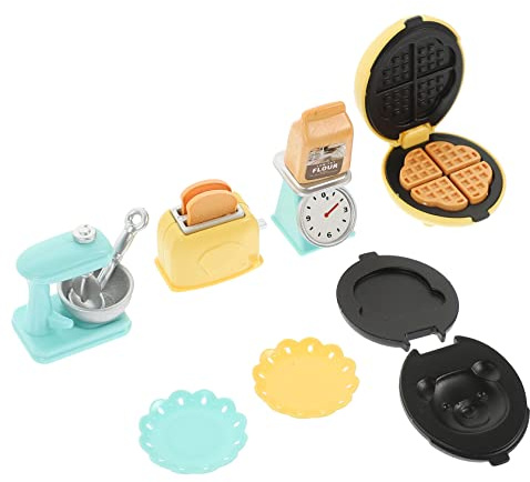 ibasenice Accessori Da Cucina Giocattolo in Miniatura Giocattoli Da Cucina Per Ragazzo Mini Scala Cestino Per Uova Simulato Per Ragazzo