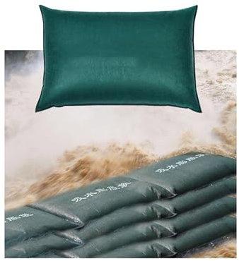 Sandsäcke Ohne Sand, Wasseraktivierte Hochwassersäcke, Faltbar Für Tragbare Lagerung, Hochwasserschutzbarrieren Können Wasser Absorbieren, Umleiten Und Blockieren(25x50cm)