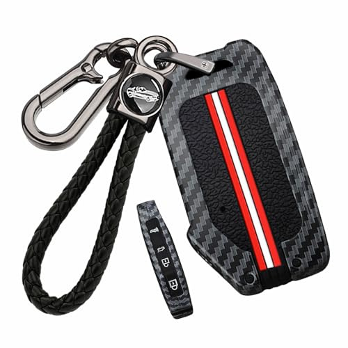 ontto Cover luminosa per chiave auto, adatta per Kia Ceed Sorento 2023 Soul 2022 Niro Xceed 2021 Proceed GT 2020 Sportage 2019 Keyless Go Custodia portachiavi