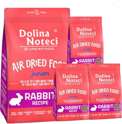Dolina Noteci Superfood Complete Wild Dog Food Various Flavours 5kg (5kg, Rabbit (Junior))