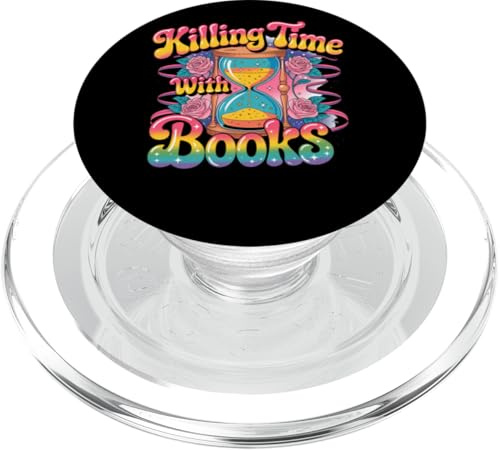 Killing Time With Books Clessidra Rose PopSockets PopGrip per MagSafe