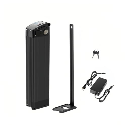 Dorxmuta Nero SlicerFish 36V/48V Ebike Batteria per 250W 350W 500W 750W 1000W pieghevole Mountain Bike Motore ，Bicicletta elettrica pedelec Batterie al litio (36V18Ah)