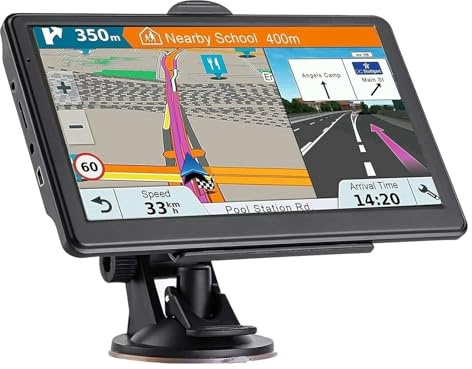 Navigation GPS pour Voiture Système de Navigation pour Voiture/Camion avec écran Tactile et Instructions vocales 7 Pouces