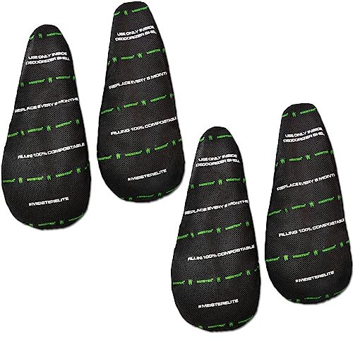 Meister 2 ricariche (1 anno di fornitura) deodorante ecologico per scarpe e guanti – potente, assorbe puzza, lascia fresco profumo – Fresh Linen