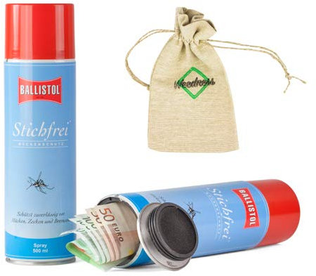 Weedness BALLISTOL Dosen-Safe Geldversteck - Dosentresor Versteckdose Geheimversteck Mini Tresor Strandsafe