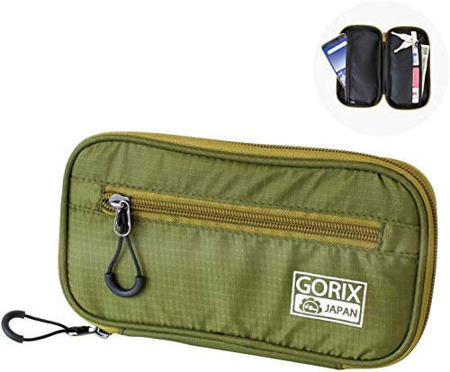 GORIX Cycle Wallet Pouch Bag wasserdichte Handytasche Rennrad MTB Fahrrad (BKPO(Global Edition)) (Grün)