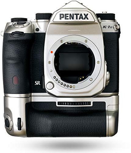 Pentax K-1 Mark II Silver Edition : Limited quantity DSLR Body: 36.4MP Full Frame with silver battery grip and extra battery, 5 axis, 5 steps Shake Reduction II Weather-resistant, Dustproof