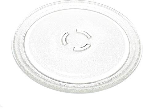 sparefixd Plateau tournant en verre de 28 cm pour micro-ondes Whirlpool
