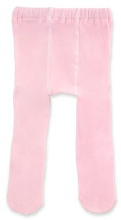Prisco Calzamaglia neonato in termocotone con reggi pannolino, Tinta Unita, da 0 a 9 mesi (6/9 M, Rosa)