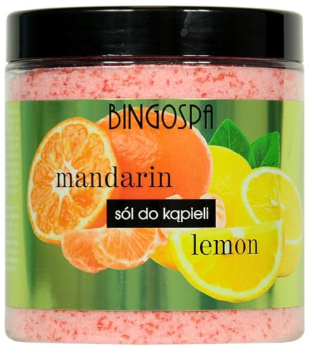 Sales de baño mandarina y limón, 900 g BINGOSPA