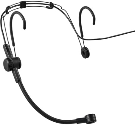 Shure SM39 Headset Microphone - Vocal Performance Cardioid Headworn Mic compatible with Axient Digital, Secure Low Profile Fit, Ergonomic Design, Indoor/Outdoor Windscreens, Sweat Resistant (SM39-TQG)