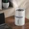 Purificateur D'Air et Humidificateur Combo Tout en un pour la Chambre, 4L Calme 2 en 1 Humidificateur à Air Intelligent et Purificateur pour la Maison, les Bureaux et les