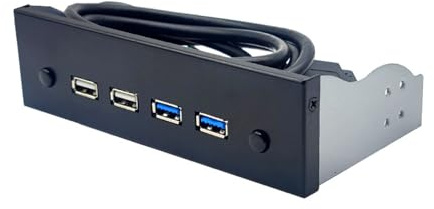 Desktop 5.25 CD-ROM Drive Bay USB3.0/3.2 19pin USB2.0 9PIN TO 2 X USB3.0 + 2 X USB 2.0 USB Front Drive Board USB Front Panel
