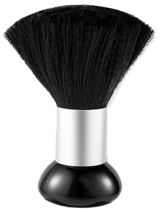 Brosse de cou pour Élimine les cheveux détachés, soies en nylon doux | Brosse Portable De Nettoyage Des Poussières D'Ongles Balayage Cheveux Nettoyage Salon