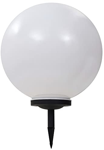 Generico Lampada Solare Sferica da Esterni a LED RGB 50 cm,Illuminazione da Giardino,44461