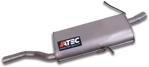 ATEC Germany 1x Endschalldämpfer | Kompatibel mit: BMW 3, 3 Coupe