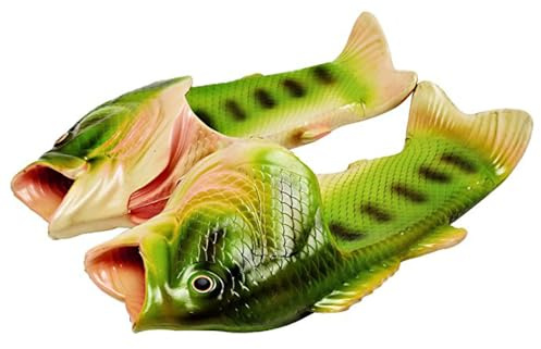 Asifn Fish Slippers Summer Beach Women Shoes Men Soft Creative Shower Non-Slip Unisex Funny Animal Sandals Casual Flop Pool Home Children Shoe