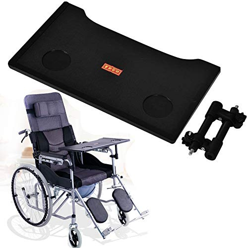 GHzzY Plateau pour Genoux - Table Amovible avec Porte-gobelet - Plateau en Plastique pour Écrire, Lire et Manger