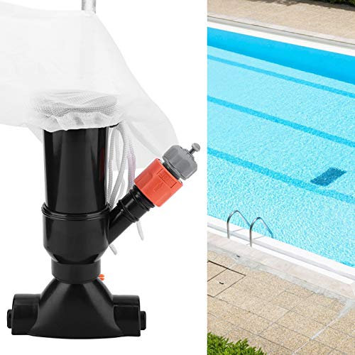 Outil de nettoyage d'aspirateur de natation, Kit de nettoyage de piscine pour fontaine d'étang portable, Équipement de nettoyage de piscine en ABS pour piscines gonflables au sol, spas, étangs, nettoy