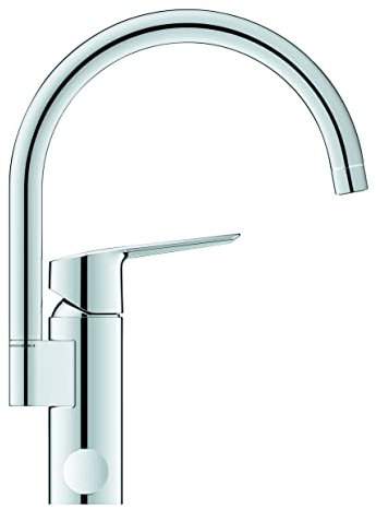 GROHE Start - Einhand-Spültischarmatur (wassersparend, Einlochmontage, Schnellbefestigungssystem), chrom, 30495001