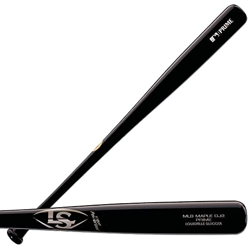 Louisville Slugger Unisex-Erwachsene MLB Prime DJ2 34 Baseballschläger, schwarz