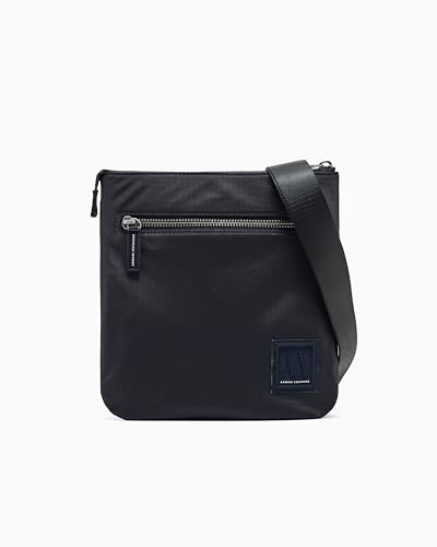 Armani Exchange Icon Flat Crossbody Umhängetasche
