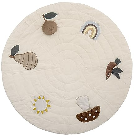 Bloomingville Agnes Play Mat, vit, bomull