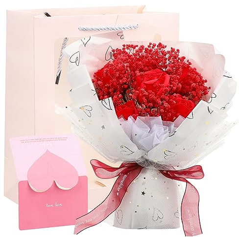 Cabilock Getrocknete Babys Atem Blumen Blumensträuße Elegante Brautsträuße Für Hochzeit Freundin Weihnachtsdekorationen
