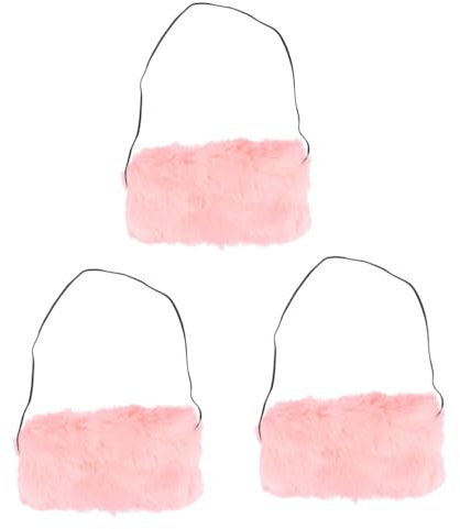 BESPORTBLE 2st Handwärmer Aus Fuchspelzimitat Beinlinge Aus Weißem Fell Handwärmerbeutel Armwärmer Handgelenktasche Für Damen Plüsch-handmuffs Wollhandschuhe Warm Halten Kind Kunstpelz Tier