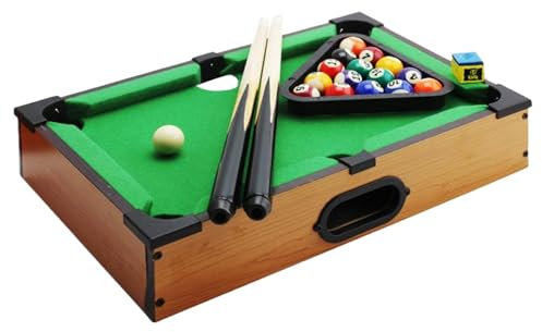Sghtil Jeux de Billard de Table, Table de Billards Miniatures - Tableaux de Jeu combinés Ensemble - Board Family Fun Toy, Parent-Child Interactive Toys for Family Boys Girls Miniature