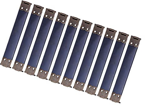 Sewroro 100piezas Bisagras Internas Metal Flexibles Para Bolso Clip Costura Bricolaje