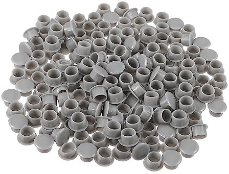 200pcs Pp Plastic Screw Hole Covers Decorative Plug for Cabinets