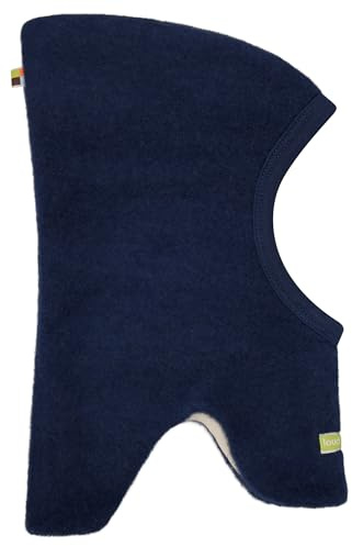 loud + proud Unisex Kinder Schlupf, Wollfleece, GOTS Zertifiziert Sturmhaube