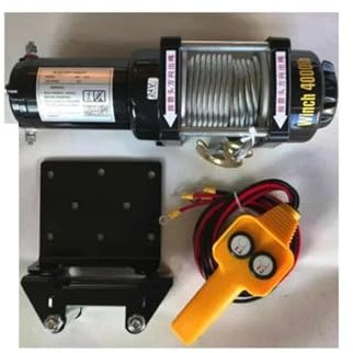 12V 24V 2041kg 1.4KW 8m/min Verricello elettrico montato su auto Verricello elettronico for auto for fuoristrada Verricello freno elettromagnetico(24V)