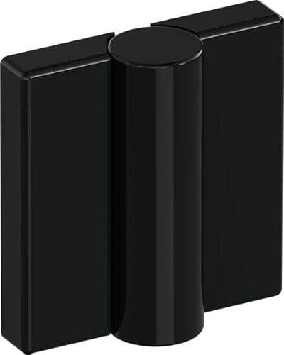 Hewi Aufschraubband Typ B9505 rechts 53 mm tiefschwarz