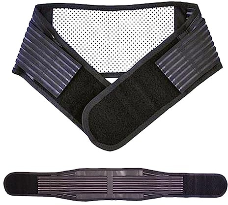 purplebubble Premium Back Support Belt - Adjustable Lumbar Support Brace for Men and Women - Back Support for Everyday Comfort (Large).