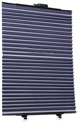 JRPT Balkon Sonnenschatten Einziehbarer Saugnapfbecher Roller Blind, Sonnenschutz Blackout Fenster Vorhang, Leicht Zu Installieren/46 * 115Cm/18 * 45In