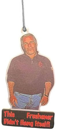 Jesus I Saw That Hanging Car Air Freshener,Christmas Tree Ornaments,Funny Car Air Fresheners Hanging Decorations,Jeffrey Epstein Car Air Freshener,Cute Home Mirror Decor Unique Accessories Interi