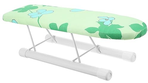 TEMPNAP Asse Da Stiro Pieghevole Da Tavolo Resistente Alle Alte Temperature, Mini Sgabello Da Stiro Traspirante, Compatto e Portatile Per Uso Domestico e Viaggi