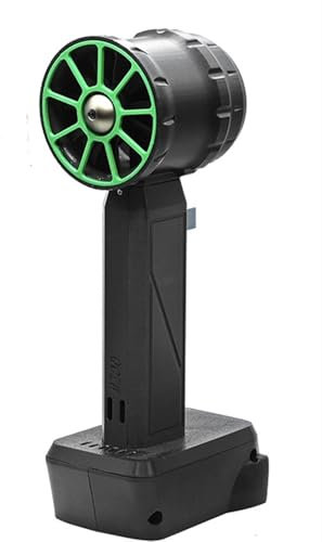 Soffiatore d'aria, Motore Brushless Soffiatore di Polvere 50mm Turbo Jet Violent Fan Rimozione Neve Essiccatore Aria 1000g Spinta Tastiera Strumenti di Pulizia per spazzare negozi, garage, vialetti, c