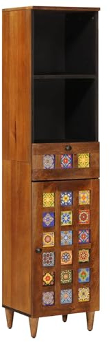 vidaXL Mueble de Cuarto de Baño Nogal 38 x 33 x 160 cm