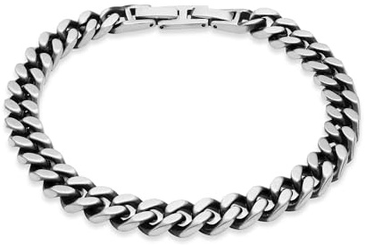 s.Oliver Herren Schmuck – Bolde Halskette & Armband aus Edelstahl – Klassisch, Markant und Maskulin – Perfekte Geschenkidee