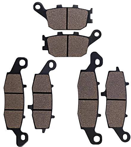 Cyleto Pastiglie Freno Anteriore e Posteriore per Suzuki DL650 Vstrom 650 2004-2016 DL 650 V-Strom Xpedition Traveller 2009-2011 DL 650 Vstrom XT Adventure 2012-2016