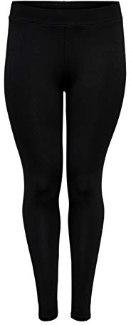 ONLY Carmakoma NOS Damen CARTIME NOOS Leggings, Schwarz (Black Black), W(Herstellergröße: XL-54)