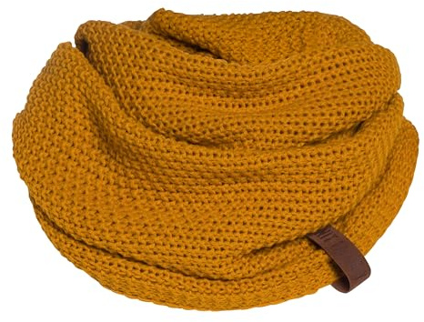 KNIT FACTORY - Coco Loop Schal - Gestrickter Schlauchschal - Für Damen und Herren - Herbst & Winter Essentials - Zeitloses Mode-Accessoire - Strickschal mit Wolle - Hochwertige Qualität